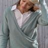 Wickelpullover Damen – eBook Schnittmuster 32-58 – Montreal  thumbnail number 9
