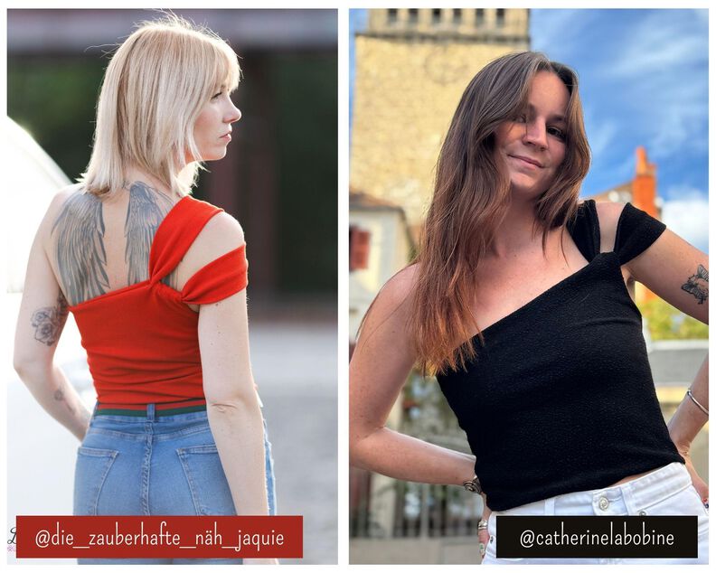 Asymmetrisches One-Shoulder Top - EDDA image number 5