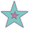 Stickdatei Sterne 9erlei für den 10x10cm Rahmen thumbnail number 6