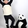 Pandabär 3-tlg. Kostüm Fasching Karneval Gr. 86 - 140 thumbnail number 1