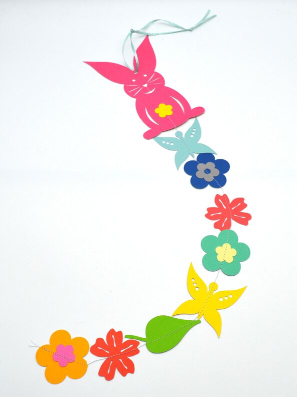 Plotterdatei Hase Osterhase SET Frühling image number 7