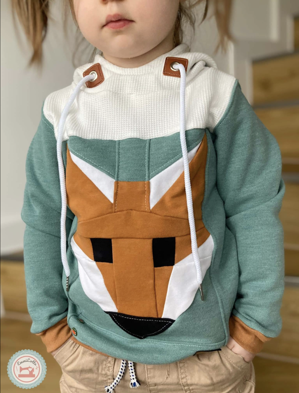 E-Book Hoodie Fuchselini Größen 104 - 140 image number 2