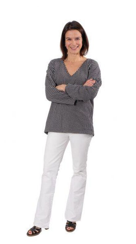 Bluse Tunika "PEGGY" Nähanleitung und Schnitt Gr. 158–46 image number 4