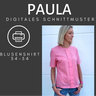 Paula- Schnittmuster & Nähanleitung Damen Bluse 34-54 thumbnail number 1