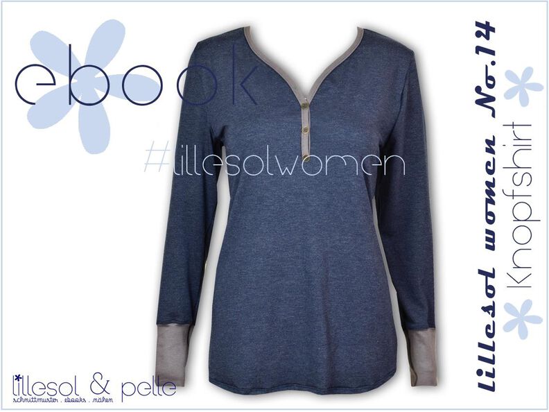 Ebook/Nähanleitung Damen Knopfshirt image number 1