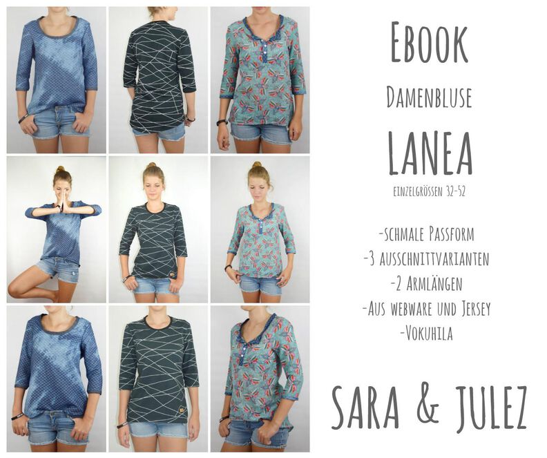 Ebook Damenbluse "LANEA" Größen 32 - 52 image number 3