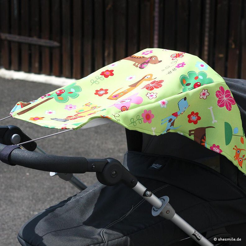 Sonnensegel Kinderwagen (Nähanleitung und Schnittmuster) image number 1
