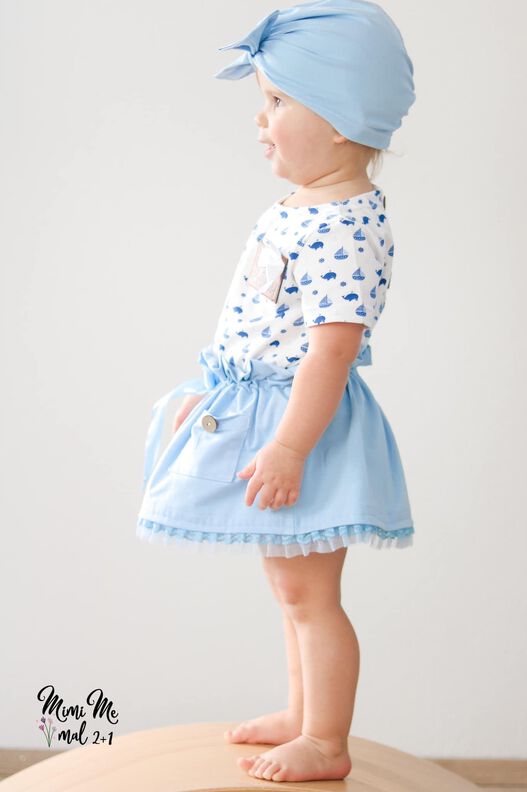 Back to School Kombi-Ebook - Button Shirt & Skirt Gr.86-164 image number 2