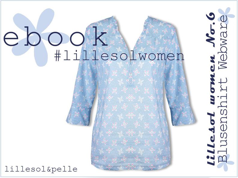 Ebook / Nähanleitung Damen Blusenshirt Webware image number 1