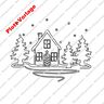 Main(e) Winterhaus Plottvorlage thumbnail number 1