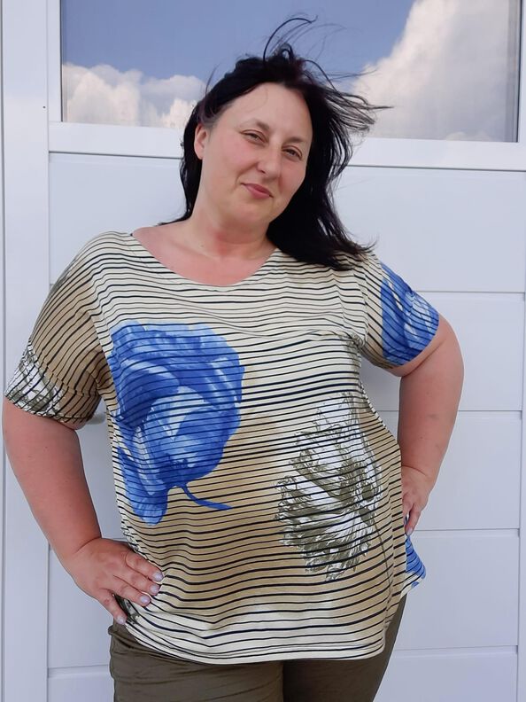  Shirt/Kleid Lena Curvy Gr. 48-60 beamerfähig image number 5