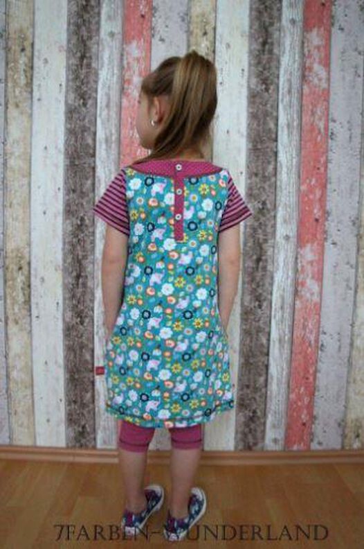 Ebook/Nähanleitung A-Linien Kleid Binta Mädchen Gr. 80-164 image number 2