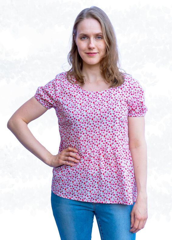 Damen Bluse/Kleid „Marie“ mit lockerer Passform BU 80-116 image number 5