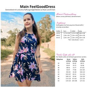 Main FeelgoodDress Damenkleid - 34-50