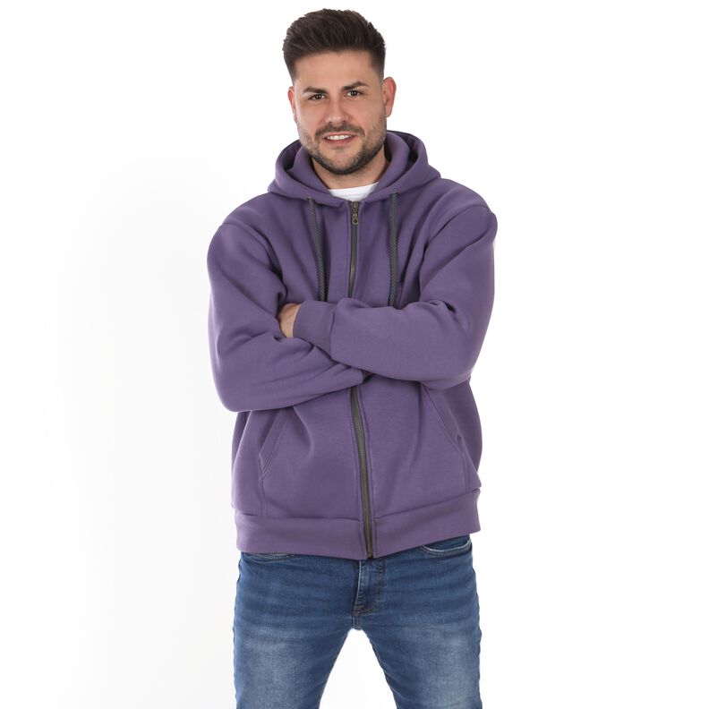 HERR LOU - Sweatjacke mit Kapuze  XS-XXL image number 6