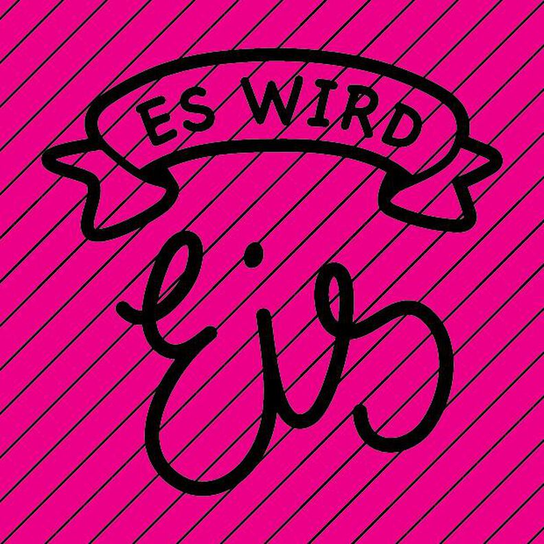 Plotterdatei Schriftzug »Es wird Eis« image number 2