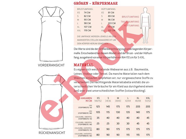 FRAU ALVA - Sommerkleid mit V-Auschnitt und Taschen XS-XXL image number 10