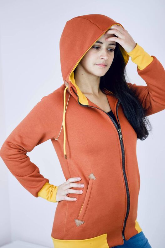 DAMEN RAGLAN SWEATJACKE NALU GR. 34-54 image number 10