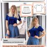 T-Shirt #Alva/ Rock #Fanny Nähanleitung und Schnittmuster  thumbnail number 6