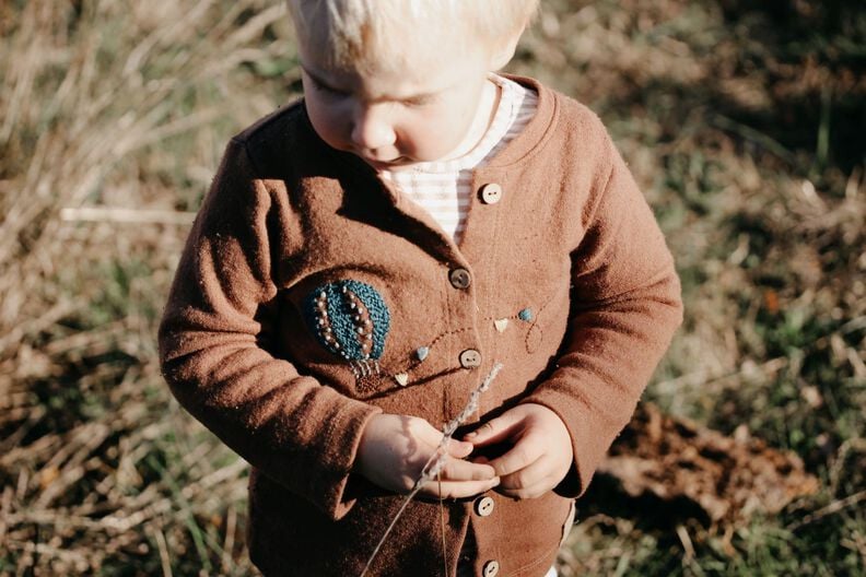 Baby Cardigan Oxford #58 image number 8