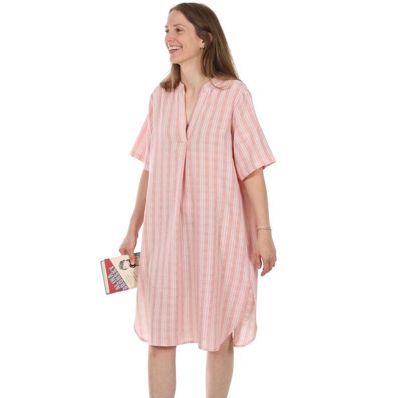 FRAU LUNA - Nachthemd mit V-Ausschnitt XS-XXL image number 5