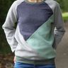 Raglan Sweater Farverig Gr. 128-170, A0, Teilungen thumbnail number 7