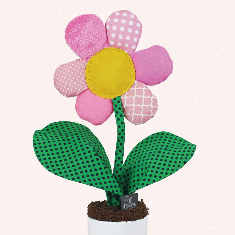 Zimmerpflanze Knopfblume (Nähanleitung & Schnittmuster) image number 1