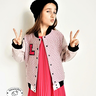 Collegejacke, "Heaven", Schnittmuster Gr 110-152 thumbnail number 9