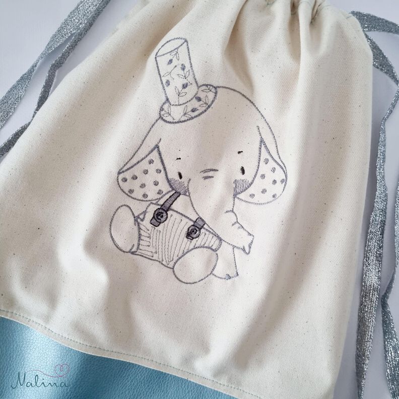 Stickdatei Elefant Elegenti image number 3