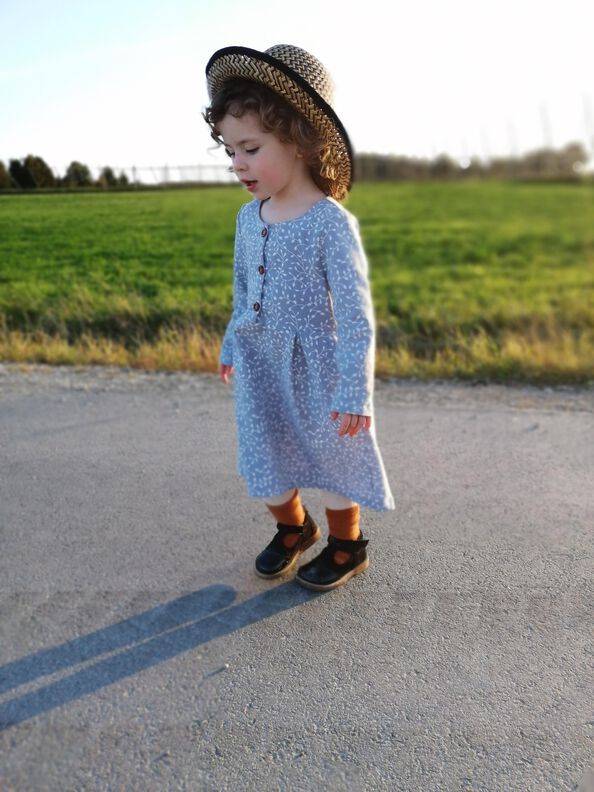 Webware Kinder Kleid  JELLA - Größe 74 - 140 image number 4