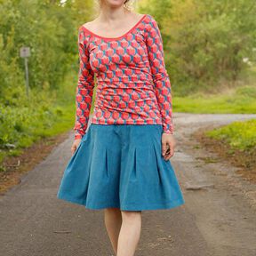 Rapunzel für Damen: Faltenrock Gr. 32 – 54