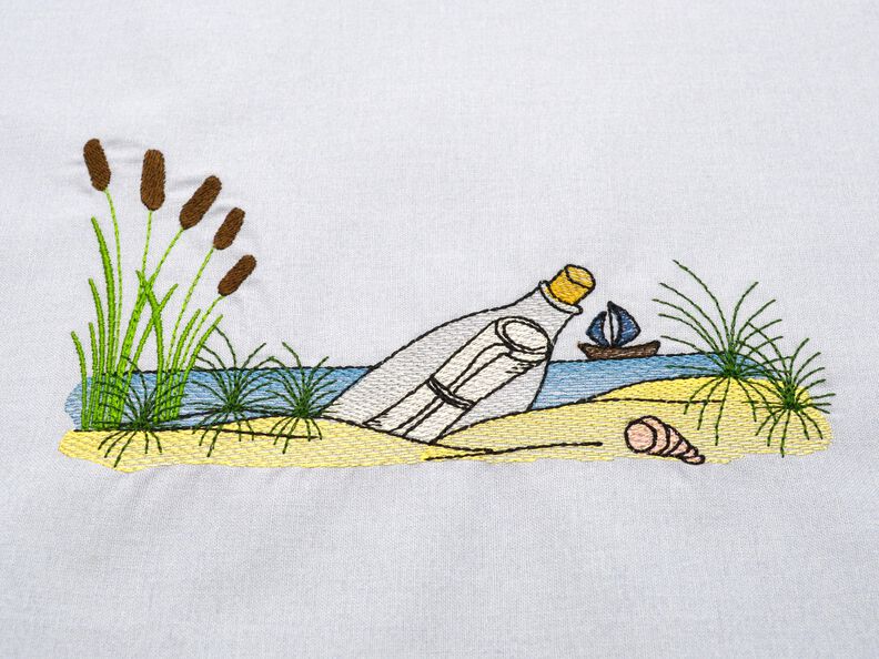 Stickdatei Flaschenpost  image number 7