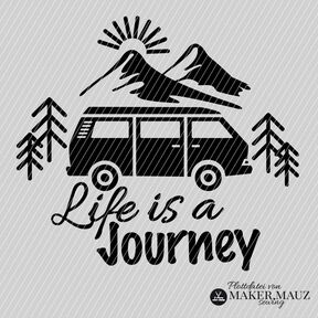 Plotterdatei Life is a journey