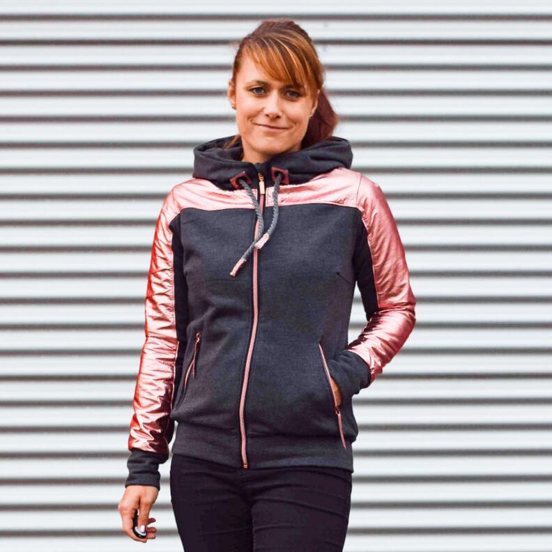 Sweatjacke Damen Schnittmuster Gr. 32-58 - Paco #125 image number 1