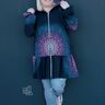 *Ladies Sweater Jacket* Volantjacke, Collegejacke thumbnail number 2
