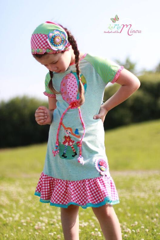 Kleid Kinder - Schnittmuster Gr. 74-140 - deine YELVA #26 image number 5