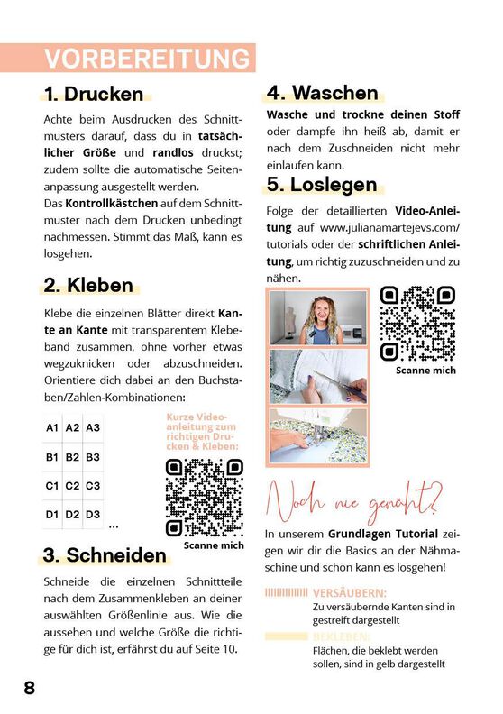 Weste Schnittmuster Damen XS-XXXL,  Steppweste Wendeweste image number 7