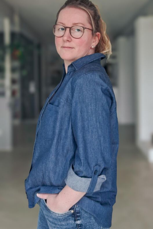 Jeanshemd | Damen Schnittmuster PDF | 32&ndash;52 | Seamone image number 4