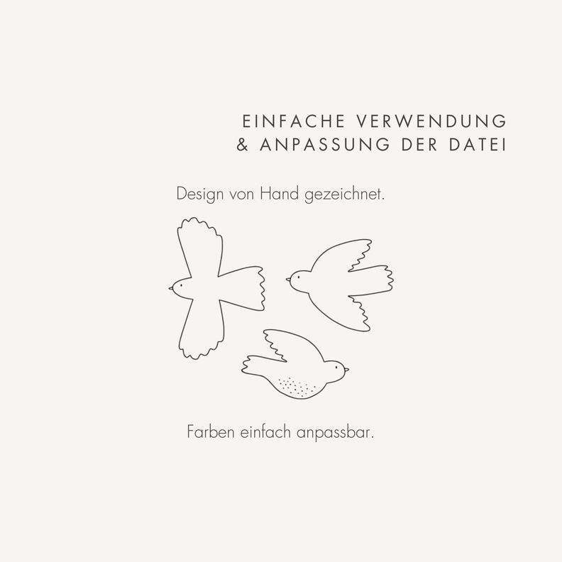 Plotter- und Laserdatei "BIRDS" SVG PNG image number 2