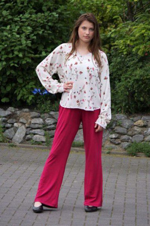 Hose mit Boot Cut "MALIA" Schnittmsuter Gr. 158–46 image number 2