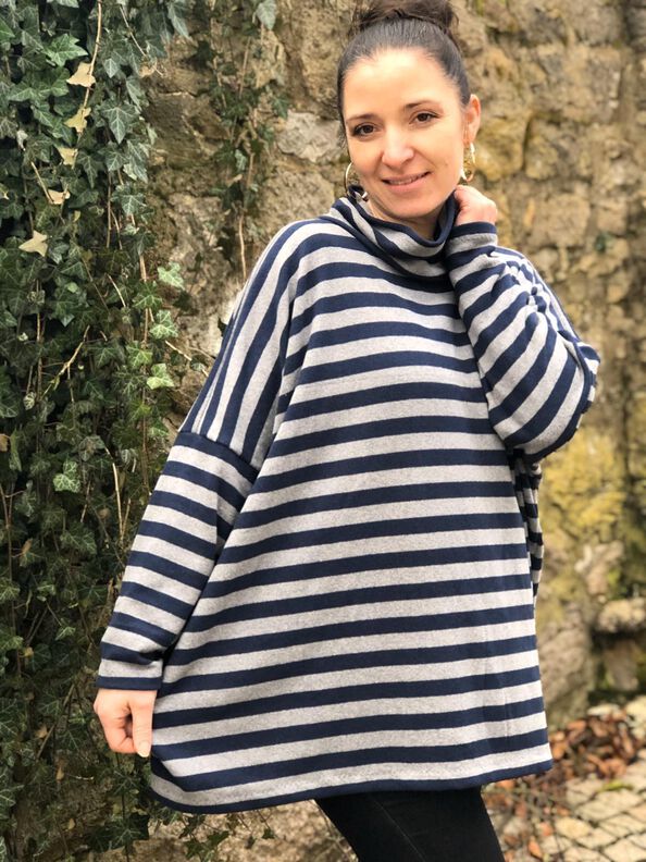Finas Poncho Schnittmuster & Nähanleitung Damen S - XL image number 5