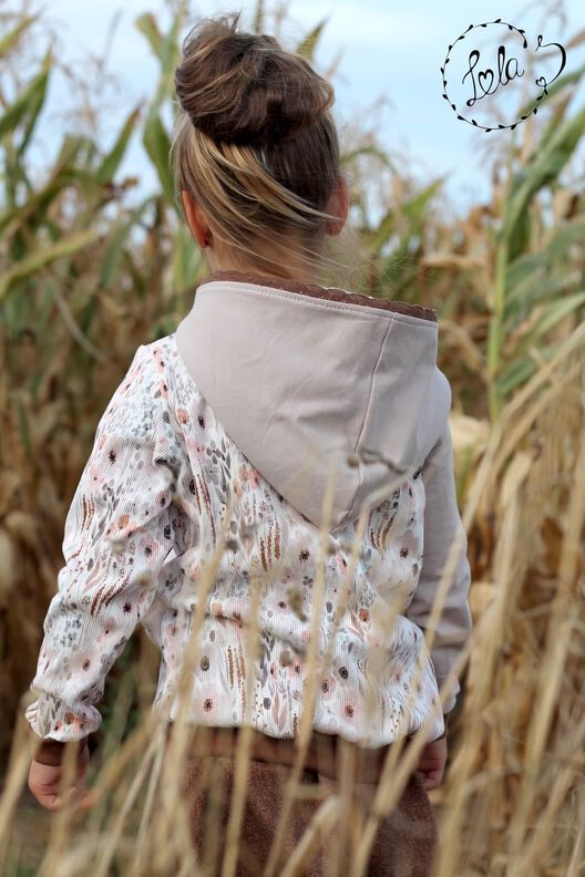 E-Book Hoodie Asymmetrie Gr. 104 - 140 image number 4