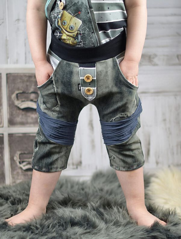 El Pantalón Corto kurze Kinderhose  unisex Gr. 74 - 158  image number 5