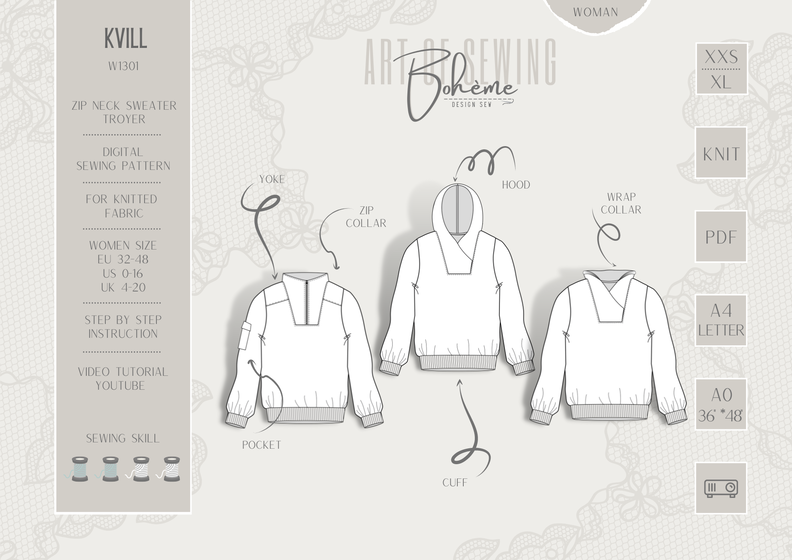 KVILL.troyer | Damen | 32-52 image number 2