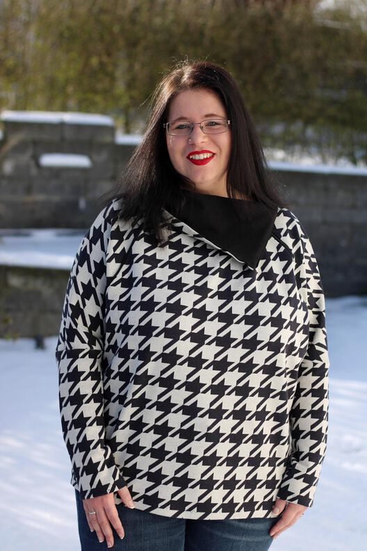 Pullover (34-56) TERESINA Damen Sweater Schnittmuster image number 8