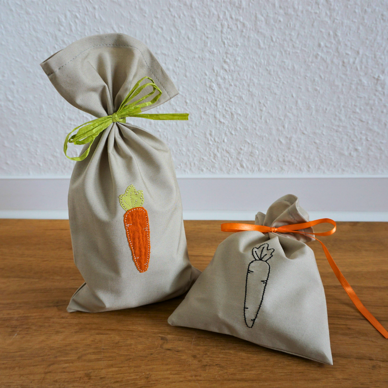 Karotte / Möhre Ostern Doodle Stickdatei 10x10 | DIY Hunger image number 4