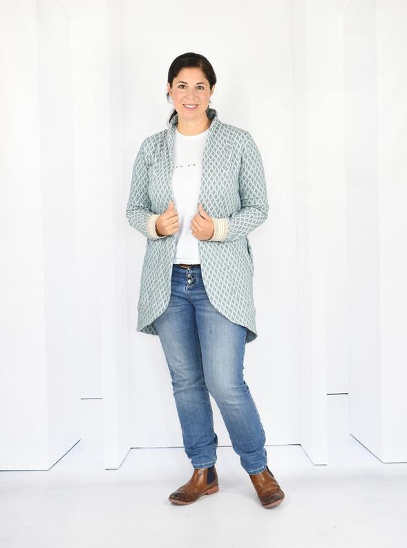 Ebook/Schnittmuster lillesol women No.46 LongCardigan image number 3