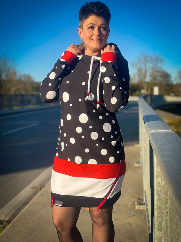 Ebook Hoodie / Hoodiekleid Liora Gr.34-54 m. Ebenendatei image number 2