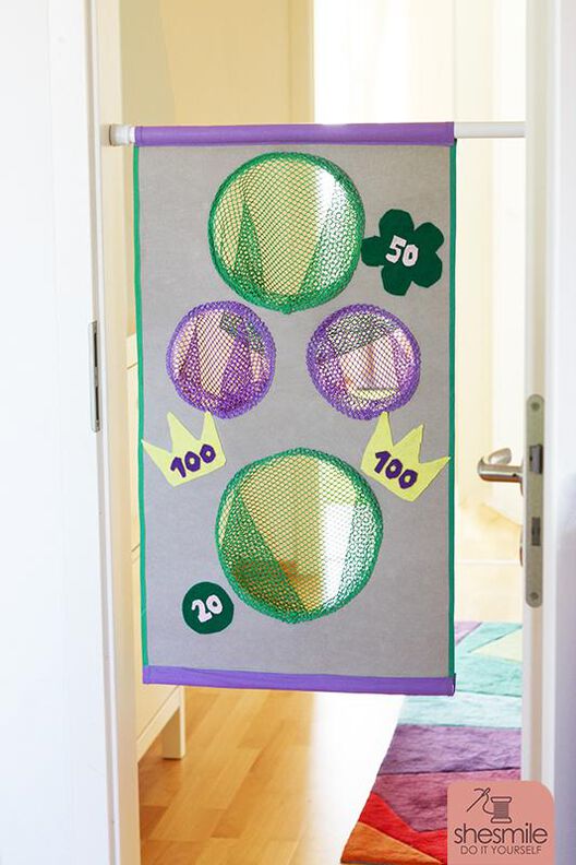 Zielscheibe mit Fangnetz KiddiScore (Nähanleitung) image number 6