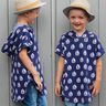Kinder Sommer Hoodie Badeponcho PINTAR ♥ Gr. 98-164 thumbnail number 2